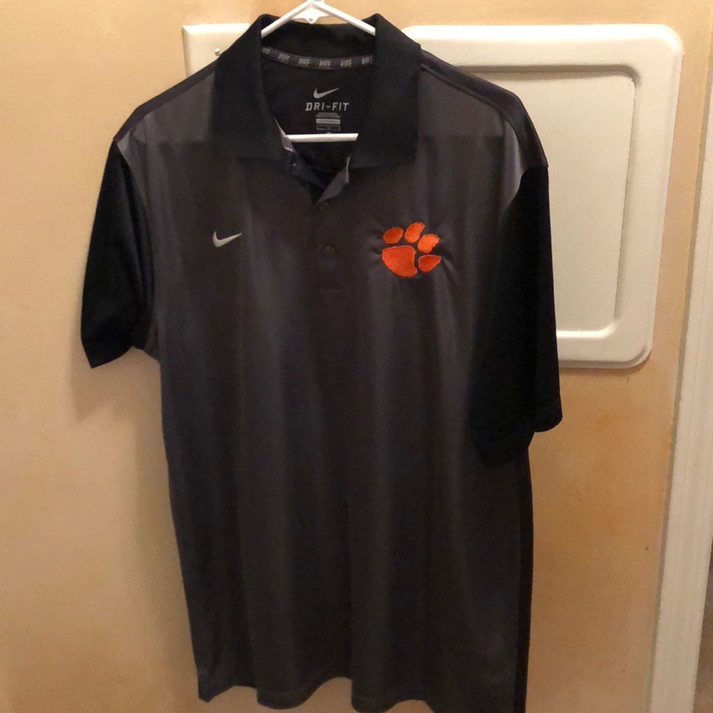 Clemson Dri-Fit Coach’s Polo